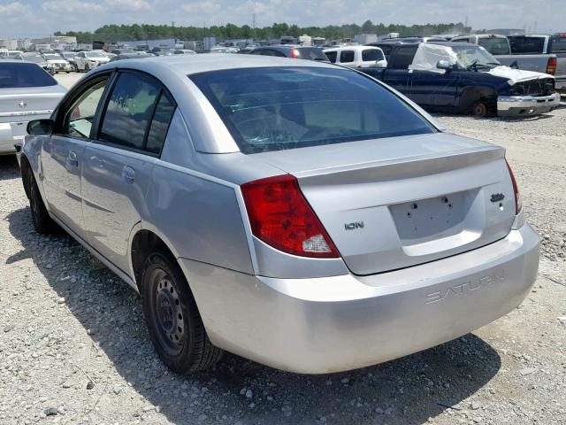 1G8AJ55F76Z146065 - 2006 SATURN ION LEVEL SILVER photo 3