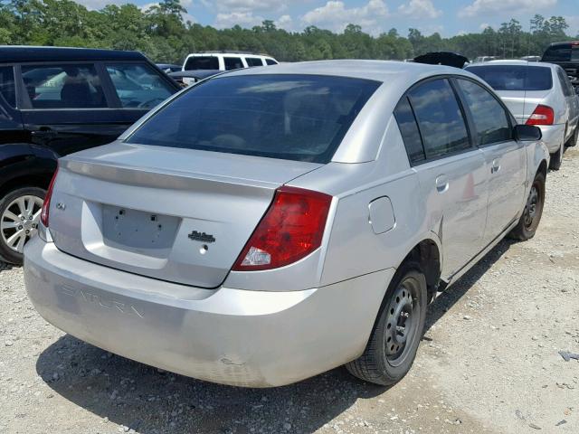 1G8AJ55F76Z146065 - 2006 SATURN ION LEVEL SILVER photo 4