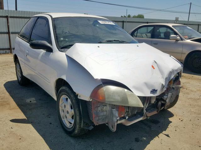 2C1MR2229Y6706465 - 2000 CHEVROLET METRO LSI WHITE photo 1