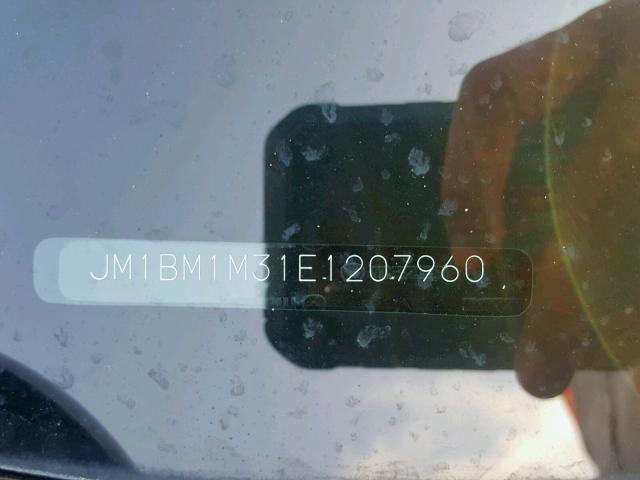 JM1BM1M31E1207960 - 2014 MAZDA 3 GRAND TO BLUE photo 10