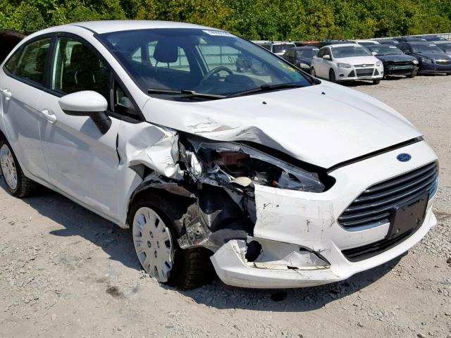 3FADP4AJ8JM111816 - 2018 FORD FIESTA S WHITE photo 9