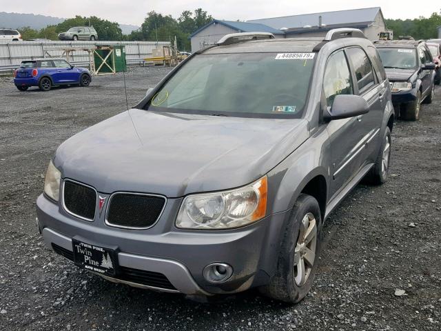 2CKDL73FX66141670 - 2006 PONTIAC TORRENT GRAY photo 2