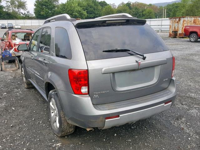 2CKDL73FX66141670 - 2006 PONTIAC TORRENT GRAY photo 3