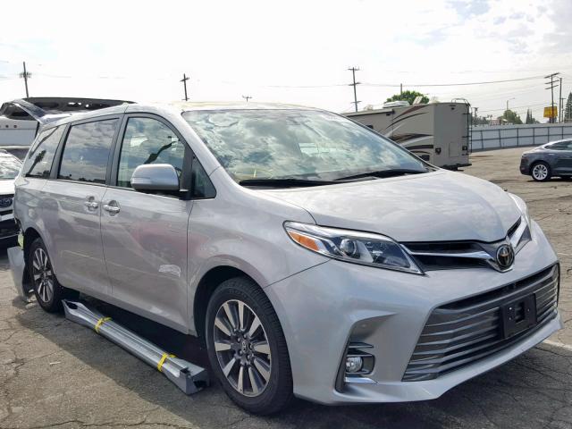 5TDYZ3DC9KS987888 - 2019 TOYOTA SIENNA LIM SILVER photo 1