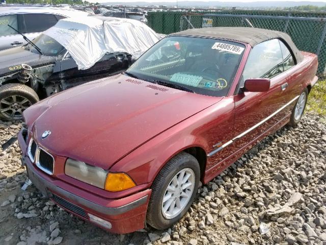 WBABH8328TEY10817 - 1996 BMW 318 IC AUT RED photo 2