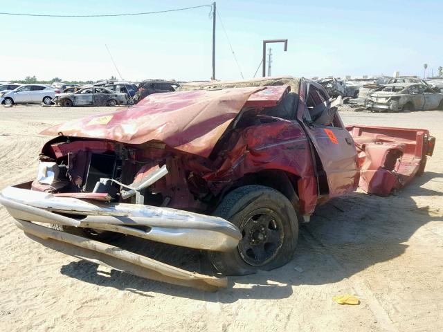 1FTCR14X2PPB52797 - 1993 FORD RANGER SUP RED photo 2