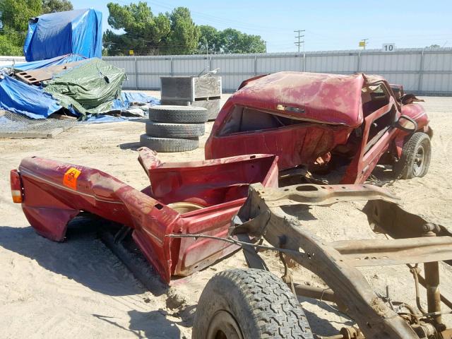 1FTCR14X2PPB52797 - 1993 FORD RANGER SUP RED photo 4