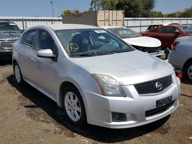 3N1AB6AP9CL744400 - 2012 NISSAN SENTRA 2.0 SILVER photo 1