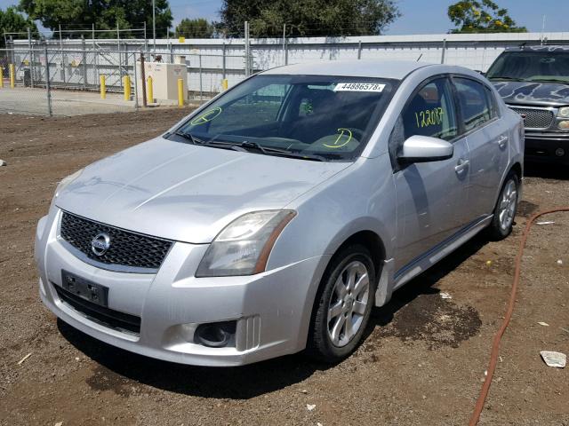 3N1AB6AP9CL744400 - 2012 NISSAN SENTRA 2.0 SILVER photo 2