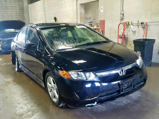 2HGFA169X8H328991 - 2008 HONDA CIVIC EXL 黑色 照片 1