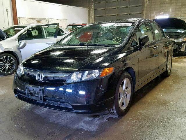 2HGFA169X8H328991 - 2008 HONDA CIVIC EXL 黑色 照片 2