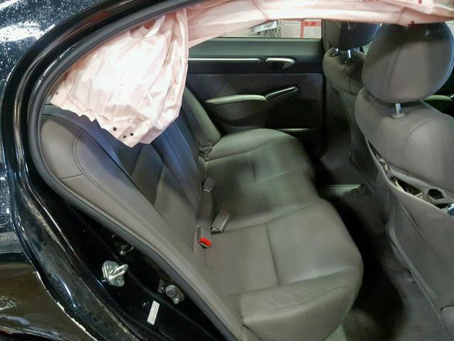 2HGFA169X8H328991 - 2008 HONDA CIVIC EXL 黑色 照片 6