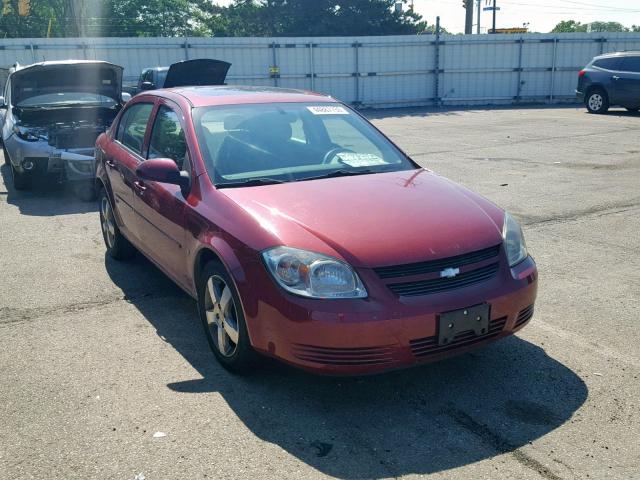 1G1AT58HX97296581 - 2009 CHEVROLET COBALT LT BURGUNDY photo 1