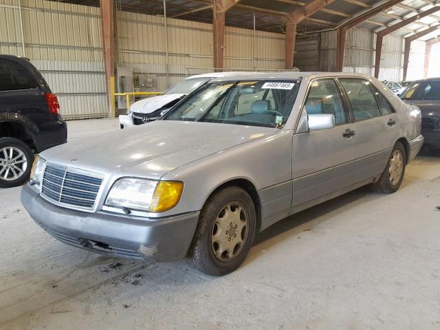 WDBGA43E3SA240987 - 1995 MERCEDES-BENZ S 420 SILVER photo 2