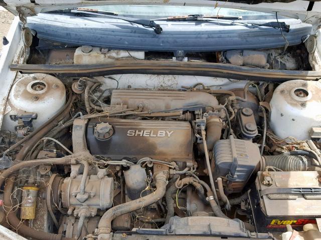 1B3BS44EXJN213317 - 1988 DODGE SHADOW WHITE photo 7