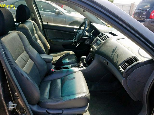 1HGCM567X4A028246 - 2004 HONDA ACCORD EX BLUE photo 5