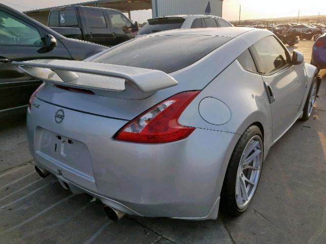 JN1AZ4EH4DM881304 - 2013 NISSAN 370Z BASE SILVER photo 4