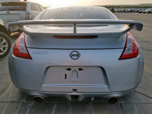 JN1AZ4EH4DM881304 - 2013 NISSAN 370Z BASE SILVER photo 6