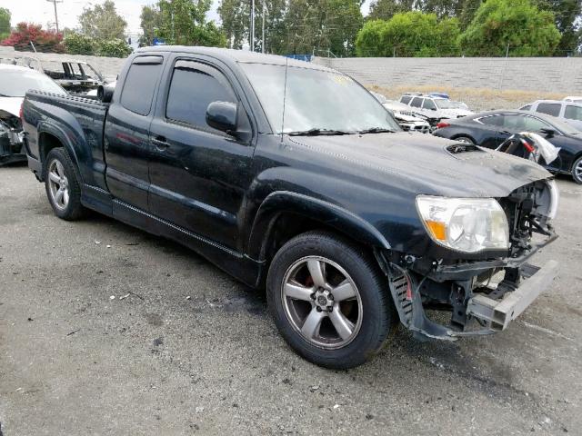 5TETU22N46Z295022 - 2006 TOYOTA TACOMA X-R BLACK photo 1