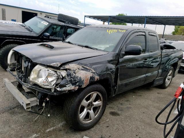 5TETU22N46Z295022 - 2006 TOYOTA TACOMA X-R BLACK photo 2