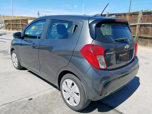 KL8CB6SA6HC716839 - 2017 CHEVROLET SPARK LS GRAY photo 3