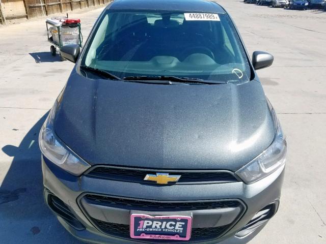 KL8CB6SA6HC716839 - 2017 CHEVROLET SPARK LS GRAY photo 9