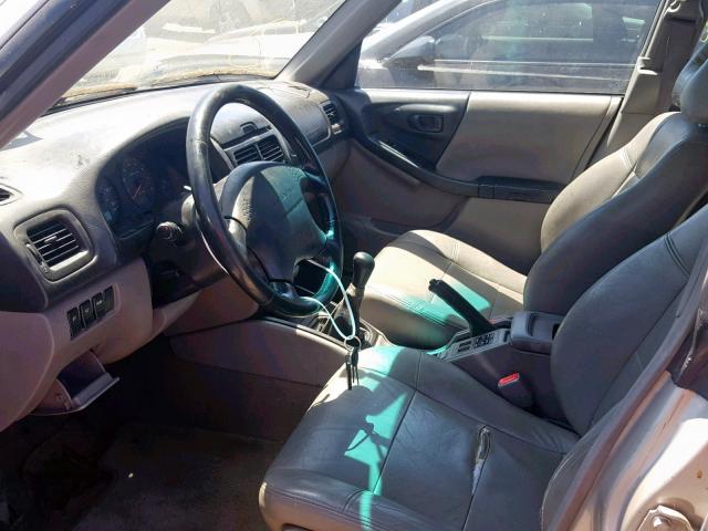 JF1SF65641G751821 - 2001 SUBARU FORESTER S Gümüş foto 5