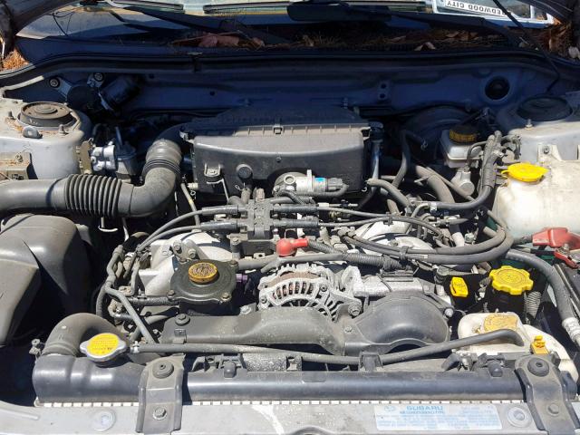 JF1SF65641G751821 - 2001 SUBARU FORESTER S Gümüş foto 7