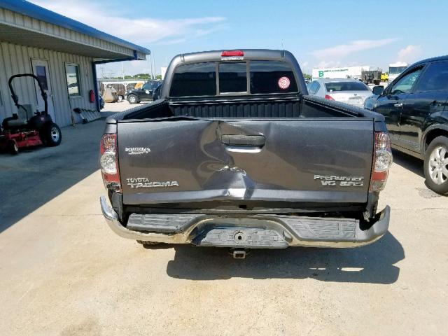 5TFTU4GN4DX050441 - 2013 TOYOTA TACOMA PRE GRAY photo 9