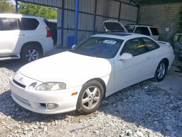 JT8CH32Y0V0053376 - 1997 LEXUS SC 400 WHITE photo 2