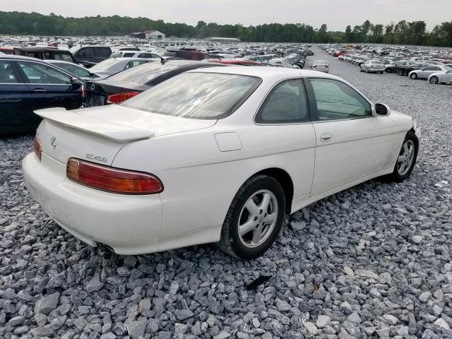 JT8CH32Y0V0053376 - 1997 LEXUS SC 400 WHITE photo 4