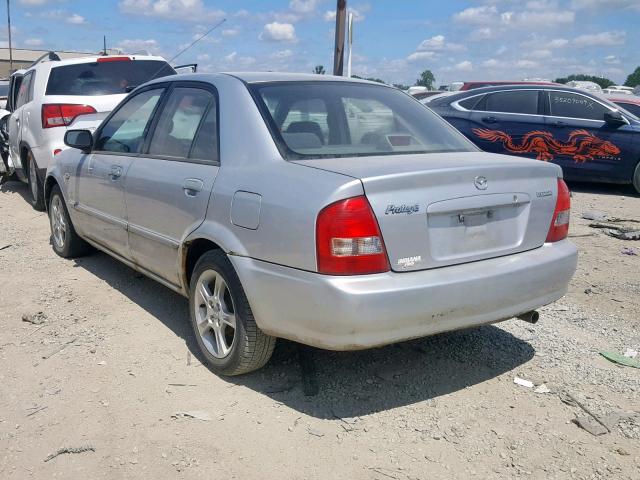 JM1BJ225430142589 - 2003 MAZDA PROTEGE DX SILVER photo 3