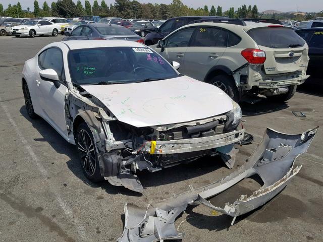 JF1ZNAA16D2708758 - 2013 TOYOTA SCION FR-S WHITE photo 1