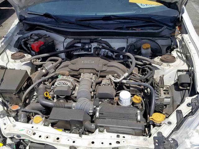 JF1ZNAA16D2708758 - 2013 TOYOTA SCION FR-S WHITE photo 7