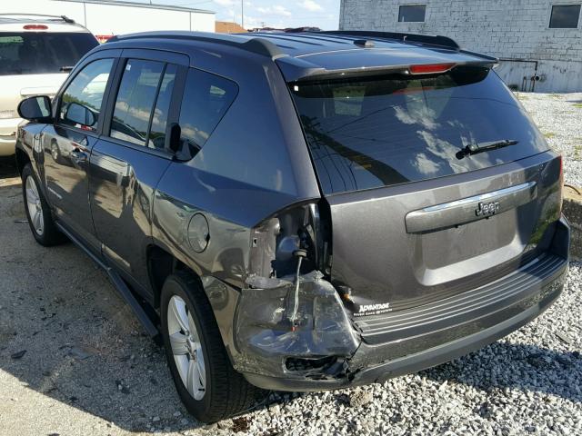 1C4NJCBA7HD124197 - 2017 JEEP COMPASS SP გრაფიტი ფოტო 3