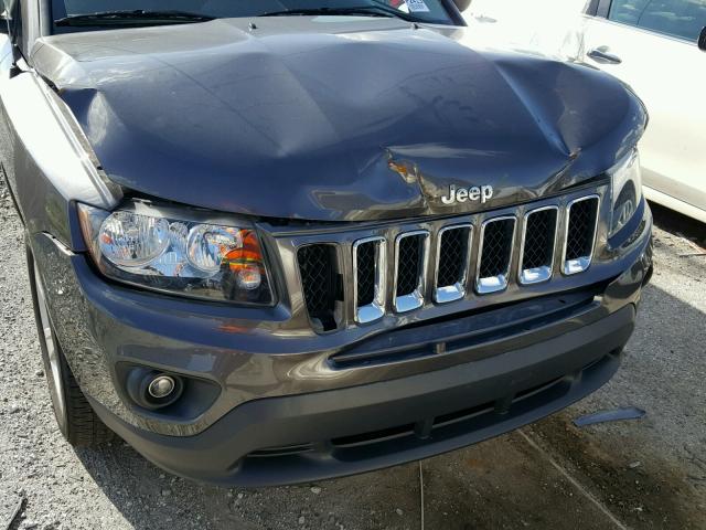 1C4NJCBA7HD124197 - 2017 JEEP COMPASS SP გრაფიტი ფოტო 9