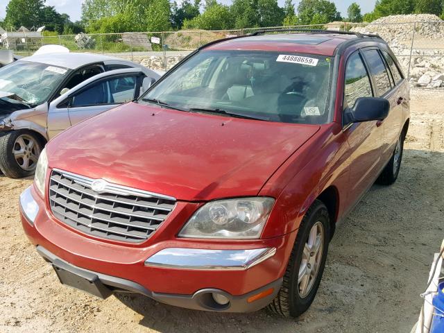 2A8GM68486R841049 - 2006 CHRYSLER PACIFICA T RED photo 2