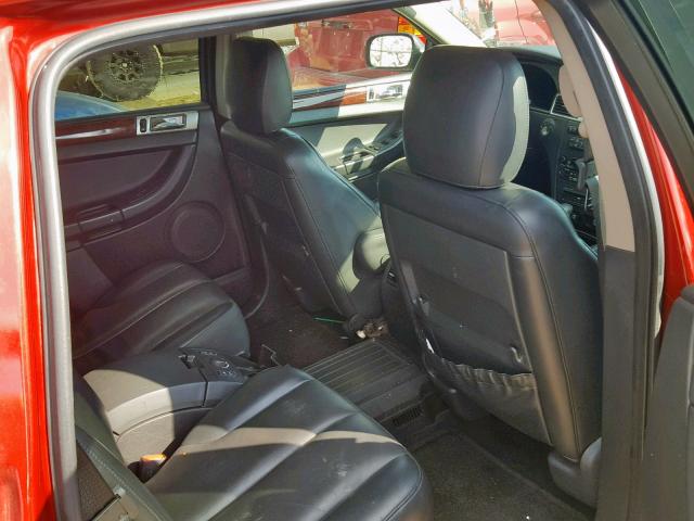 2A8GM68486R841049 - 2006 CHRYSLER PACIFICA T RED photo 6