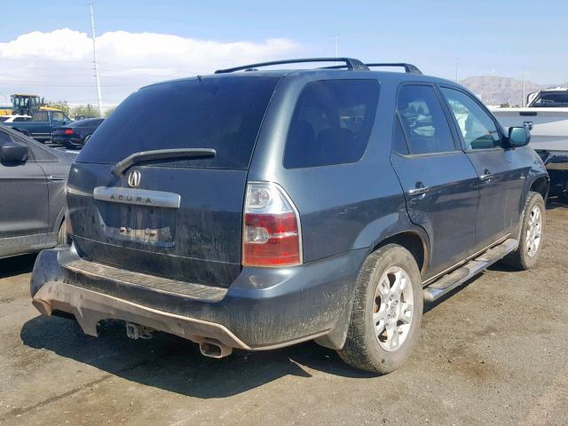 2HNYD18666H521308 - 2006 ACURA MDX TOURIN GRAY photo 4