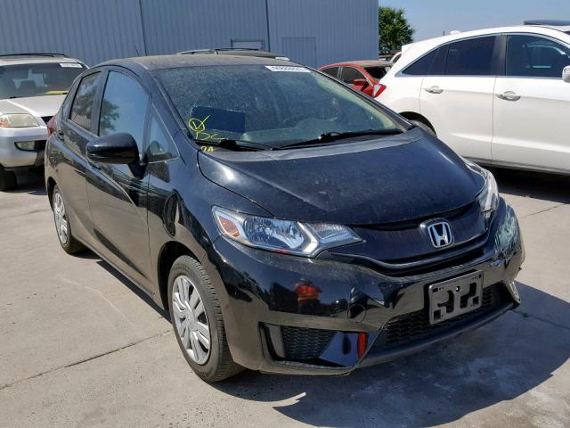 JHMGK5H52GX026122 - 2016 HONDA FIT LX BLACK photo 1