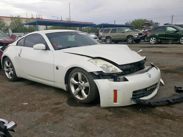 JN1BZ34D78M702885 - 2008 NISSAN 350Z COUPE WHITE photo 1