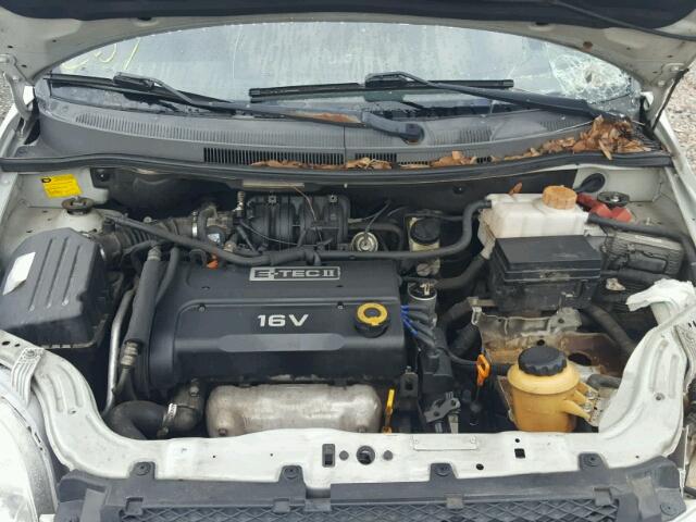 KL1TD56617B135813 - 2007 CHEVROLET AVEO BASE 银色 照片 7