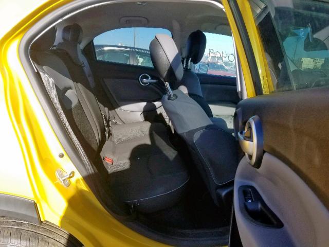 ZFBCFYBT3GP378240 - 2016 FIAT 500X EASY YELLOW photo 6