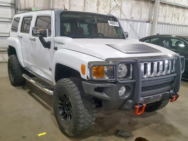 5GTDN13EX78231685 - 2007 HUMMER H3 WHITE photo 1