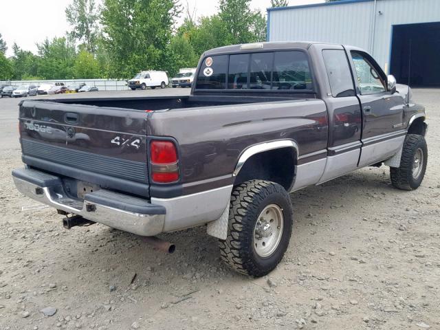 3B7KF23Z4VM576126 - 1997 DODGE RAM 2500 BROWN photo 4