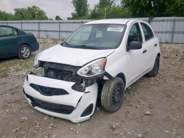 3N1CK3CP6FL239665 - 2015 NISSAN MICRA WHITE photo 2