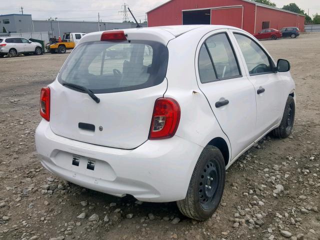 3N1CK3CP6FL239665 - 2015 NISSAN MICRA WHITE photo 4