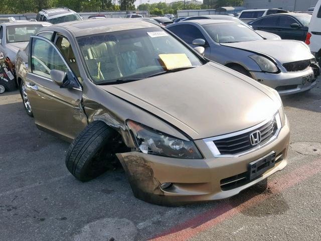 1HGCP36898A062995 - 2008 HONDA ACCORD EXL GOLD photo 1