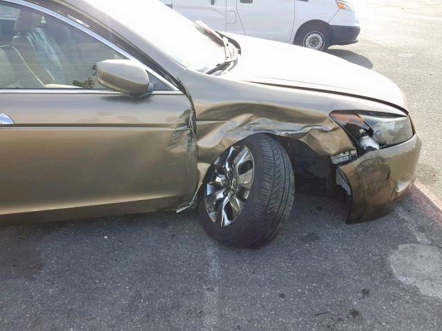 1HGCP36898A062995 - 2008 HONDA ACCORD EXL GOLD photo 9