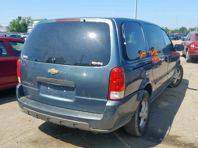 1GNDV23147D130294 - 2007 CHEVROLET UPLANDER L BLUE photo 4